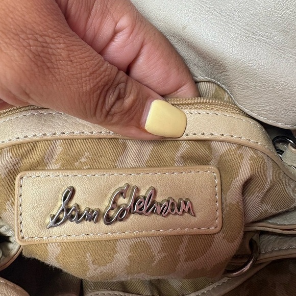 Sam Edelman Tan Leather Tote with Classic Design - Picture 5 of 8